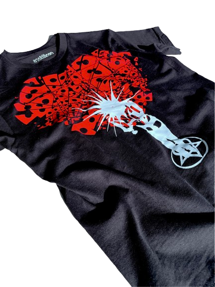 “heartache” tee (black)